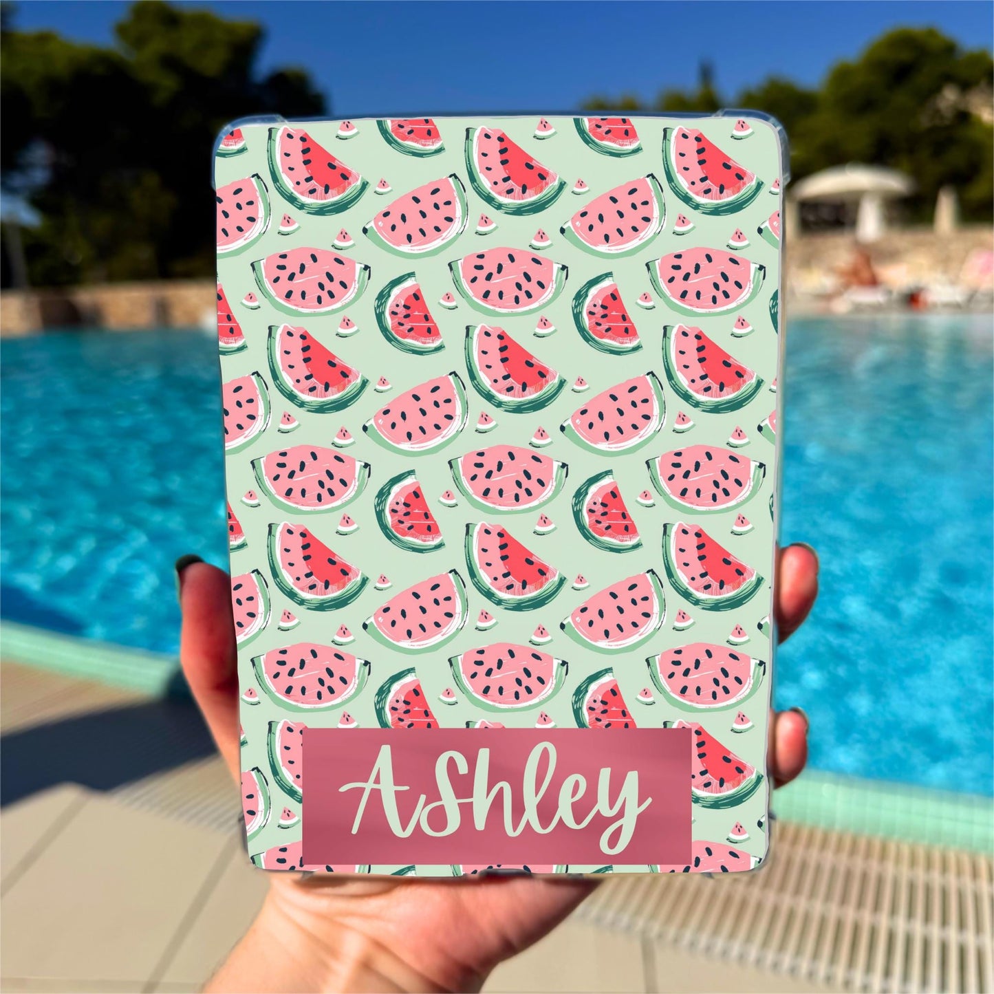 Kindle Clear Case Insert | Watermelon by The Saltwater Press